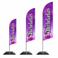 Wholesale price Advertising Beach Flag Feather flag banner Outdoor Flying Flag